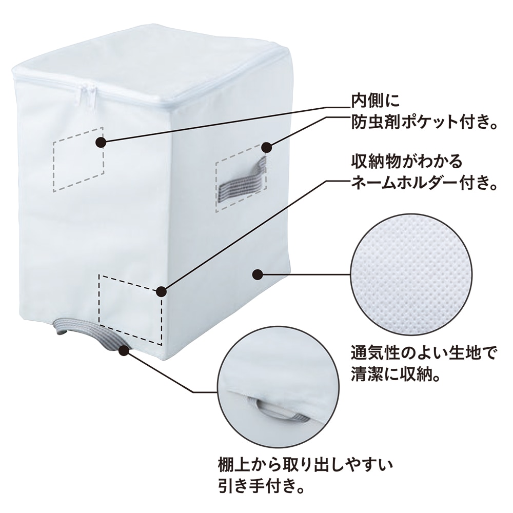 クローゼット棚上収納袋 S 収納袋s 収納用品 収納家具ホームセンター通販のカインズ