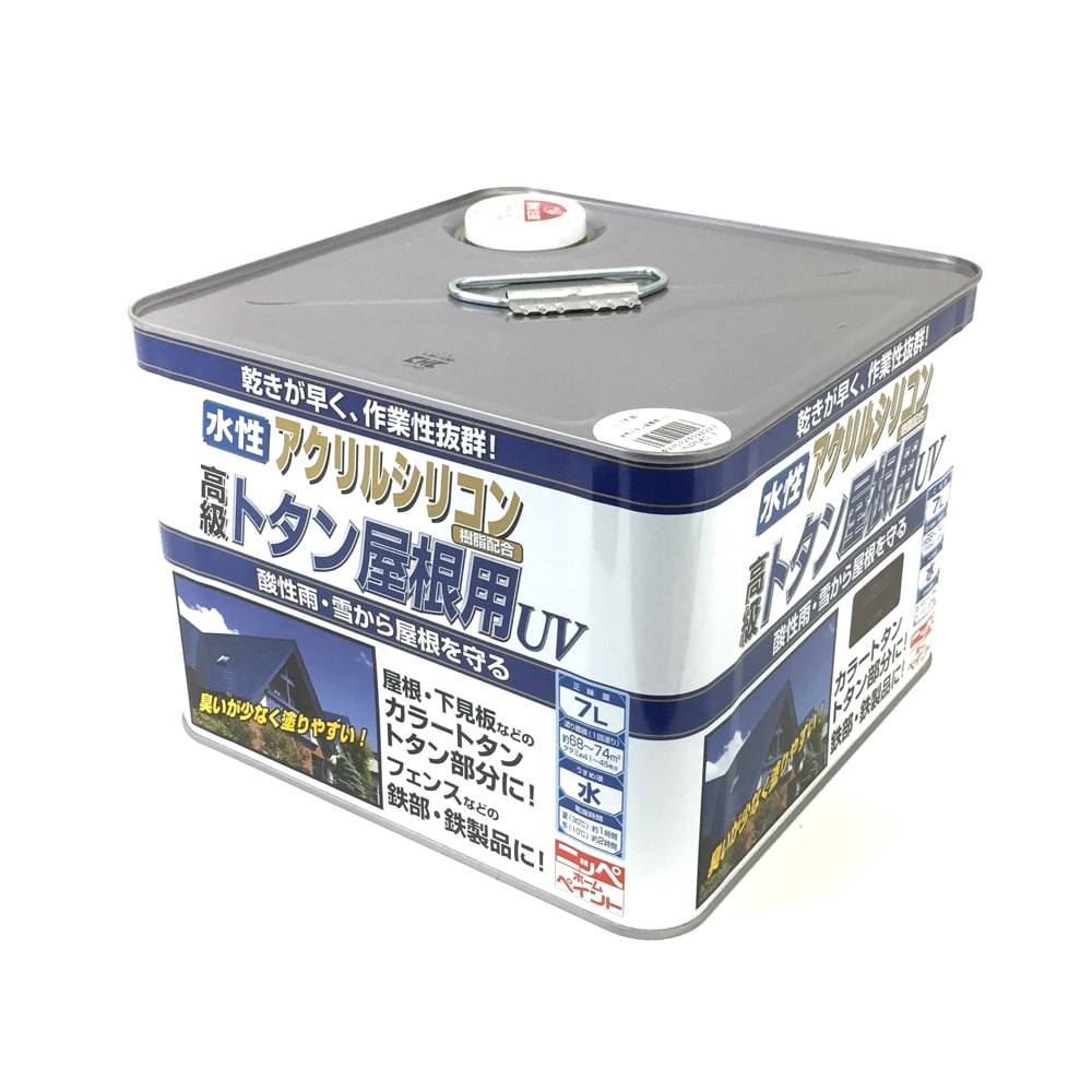 水性トタン屋根用UV 7L こげ茶(7L こげ茶): 塗料（ペンキ）・塗装用品ホームセンター通販のカインズ