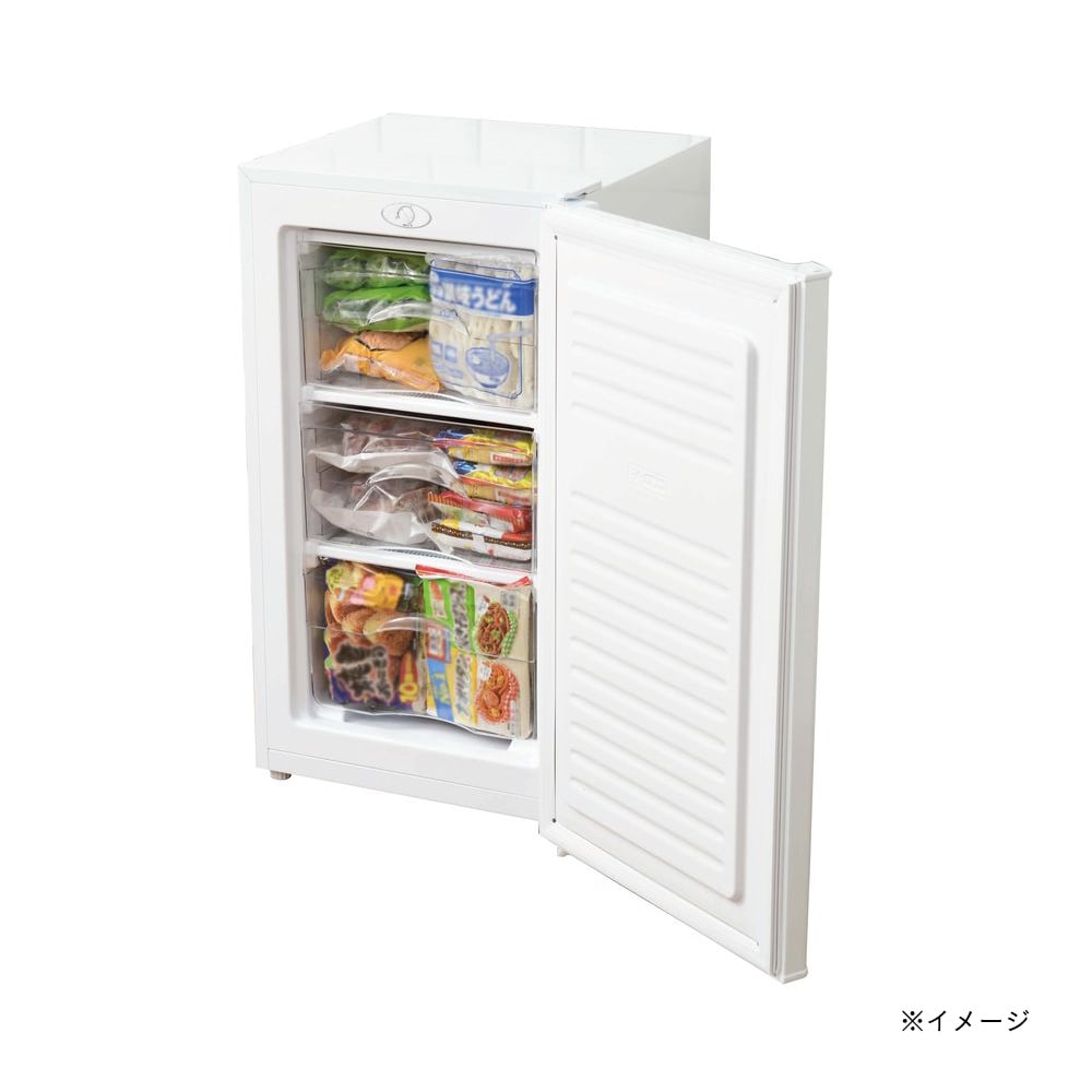 山善 60l 直冷式前開き冷凍庫 Yf U61 W 別送品 家電 電化製品ホームセンター通販のカインズ