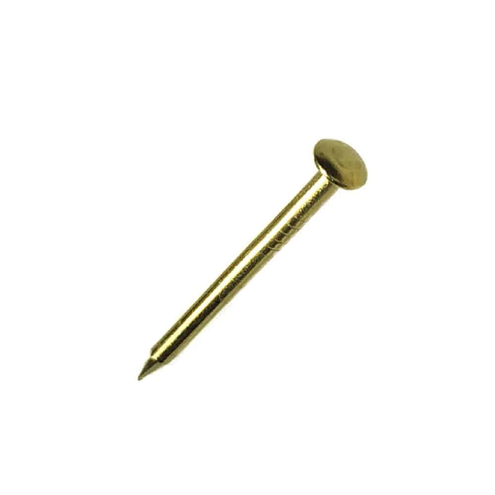 真鍮釘 丸頭 1.5mm×19mm 約60入: ねじ・くぎ・針金・建築金物ホームセンター通販のカインズ