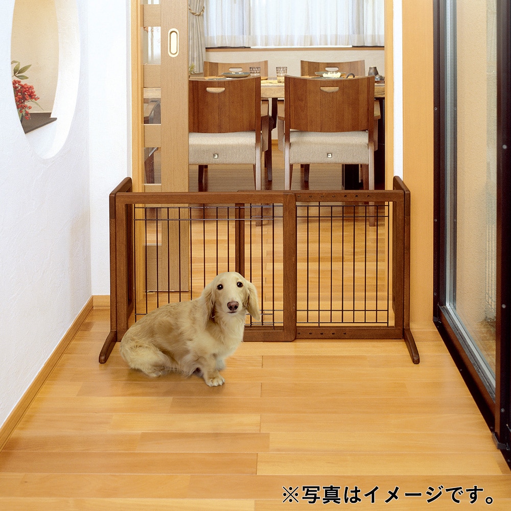 ペット用 木製おくだけゲート レギュラー ペット用品 犬 猫 小動物 ホームセンター通販のカインズ