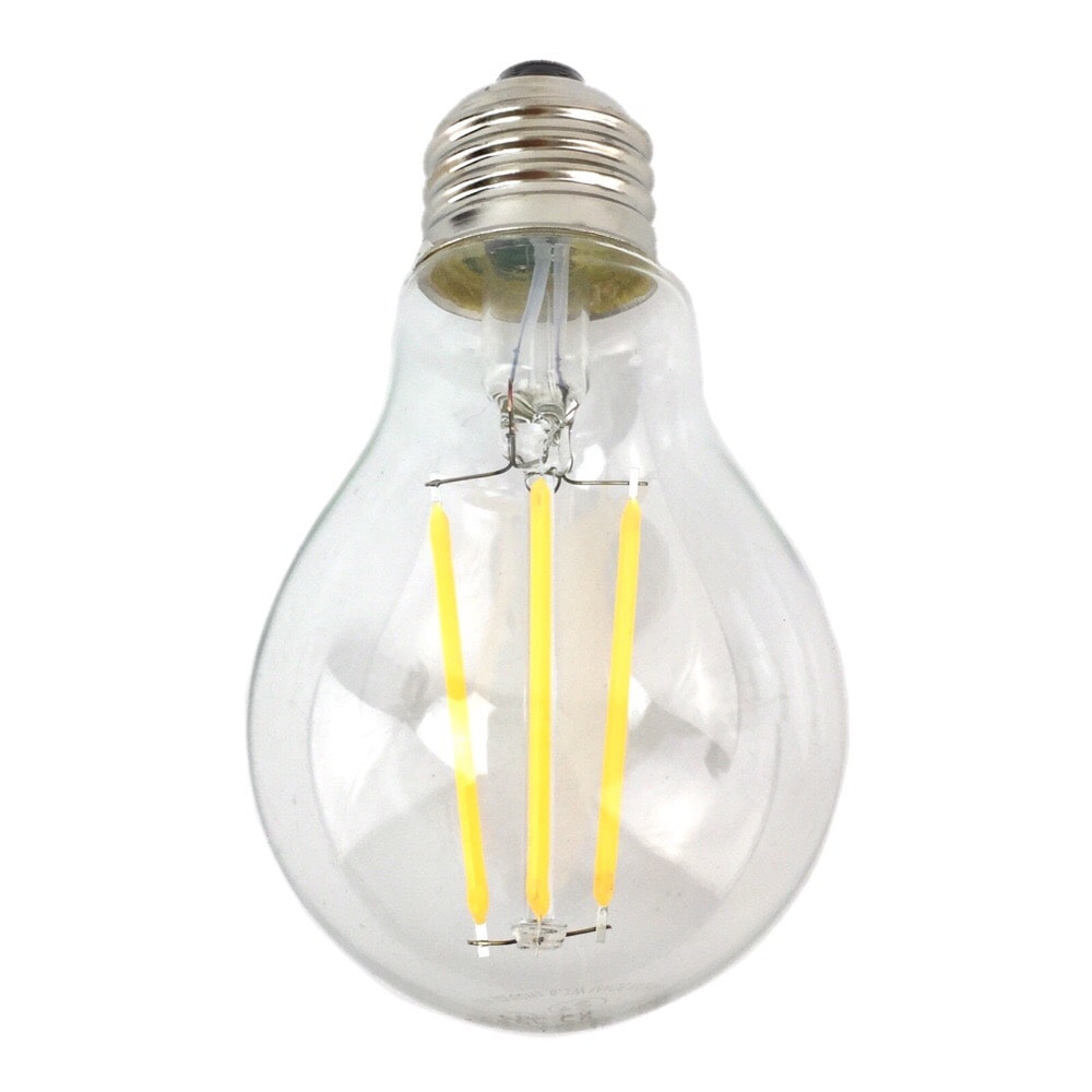 オーム電機 LED電球 フィラメント E26 40形相当 調光器対応 LDA4L/D C6 06-3482(40形): 照明・ライトホーム