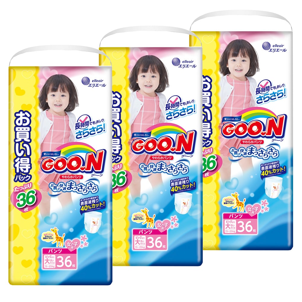 ケース販売 お買い得パック Goo N グーン やわらかパンツ