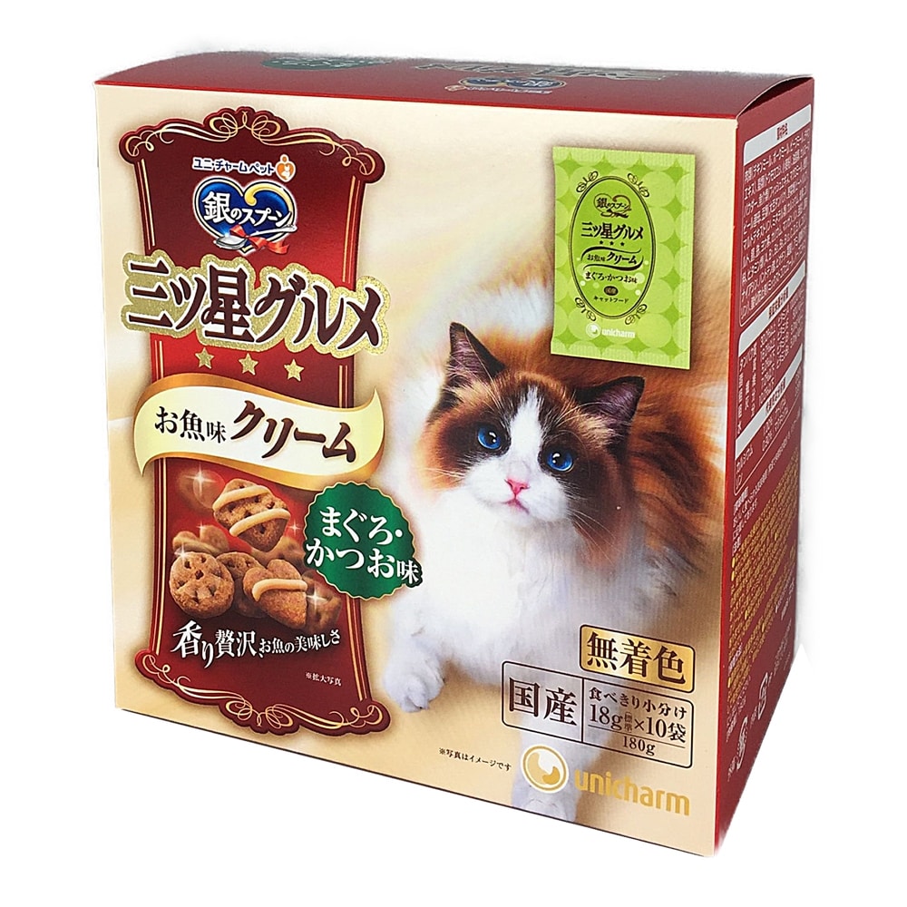 銀のスプーン 三ツ星グルメ お魚クリーム まぐろ かつお 180g まぐろ かつお ペット用品 犬 猫 小動物 ホームセンター通販のカインズ