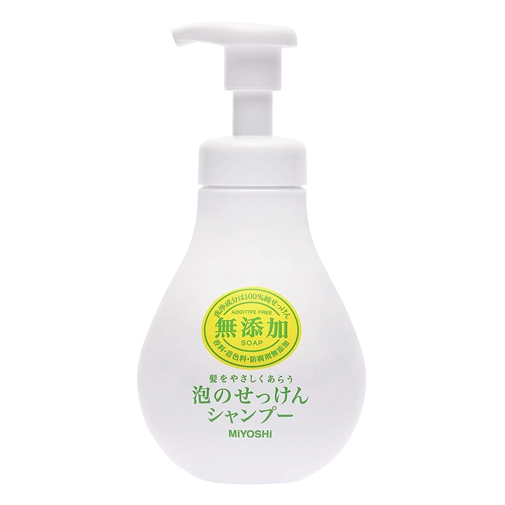 ミヨシ石鹸 無添加 泡のせっけんシャンプー 500ml 本体 500ml シャンプー ヘルスケア ビューティーケアホームセンター通販のカインズ