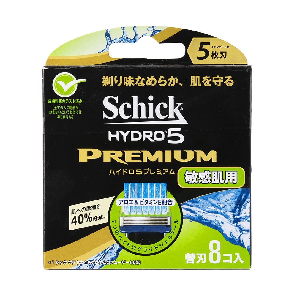 シック ハイドロ5 プレミアム 敏感肌用 替刃 8個入り Yahoo!フリマ（旧