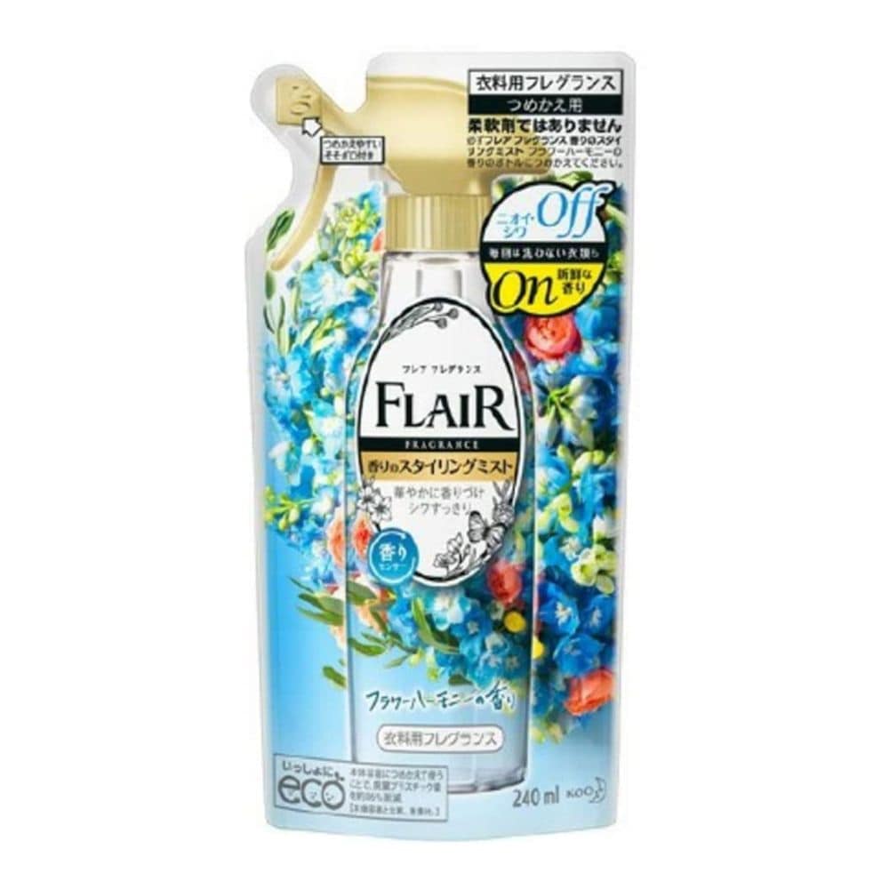 花王 フレア フレグランス 香りのスタイリングミスト フラワー ハーモニー 詰替 240ml 詰替 フラワー ハーモニー 日用品 生活用品 洗剤ホームセンター通販のカインズ