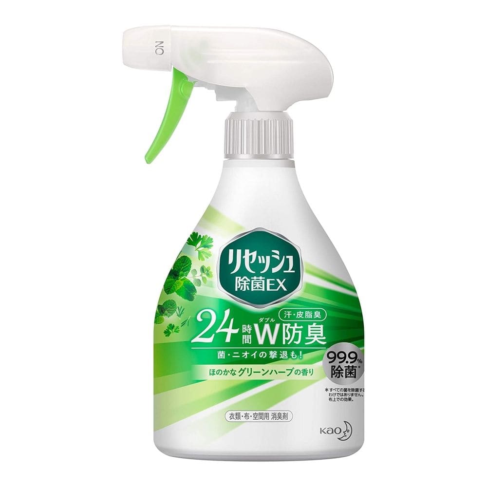 花王 リセッシュ除菌ex グリーンハーブの香り 本体 370ml 本体 グリーンハーブの香り 日用品 生活用品 洗剤ホームセンター通販のカインズ