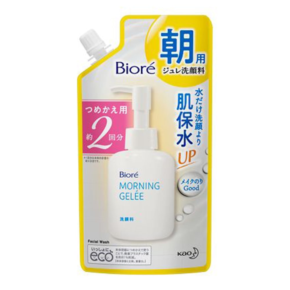 花王 ビオレ 朝用ジュレ洗顔料 つめかえ用2回分 160ml つめかえ用2回分 ヘルスケア ビューティーケアホームセンター通販のカインズ