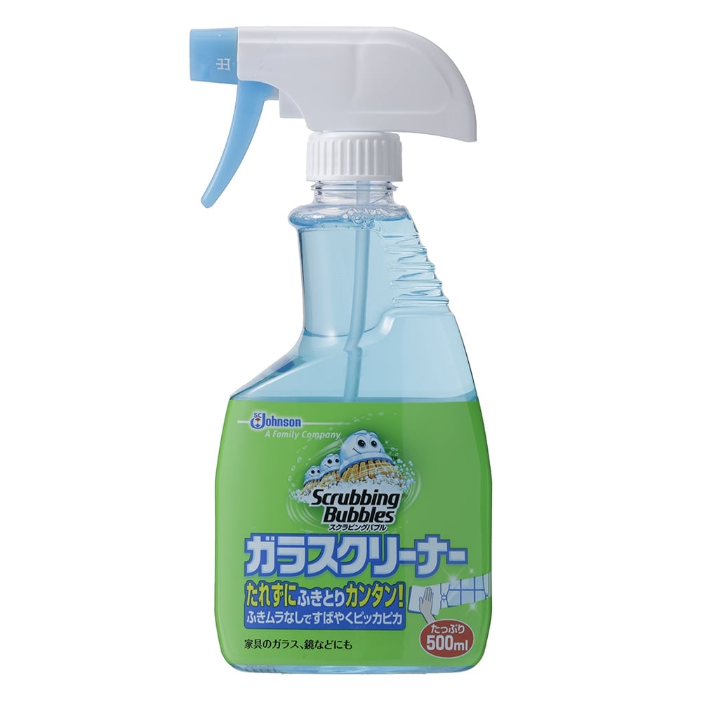 ジョンソン スクラビングバブル ガラスクリーナー 本体 500ml 本体 日用品 生活用品 洗剤ホームセンター通販のカインズ