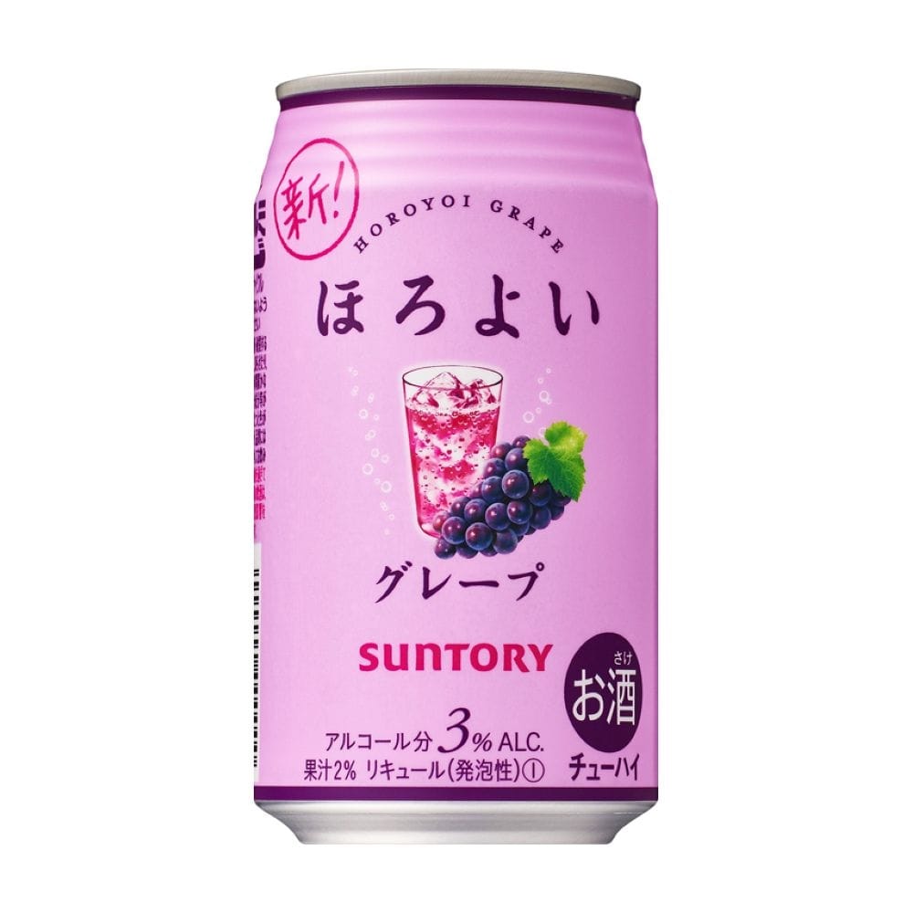 ケース販売 サントリー ほろよい グレープ 350ml 24本 別送品 グレープ 酒 リカーホームセンター通販のカインズ