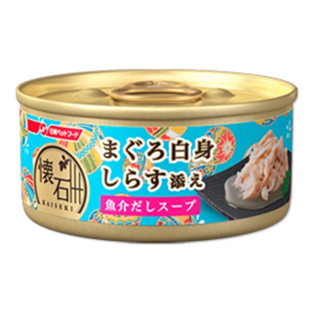 懐石缶 まぐろ白身 しらす添え 魚介だしスープ 60g スープ まぐろ しらす添え ペット用品 犬 猫 小動物 ホームセンター通販のカインズ