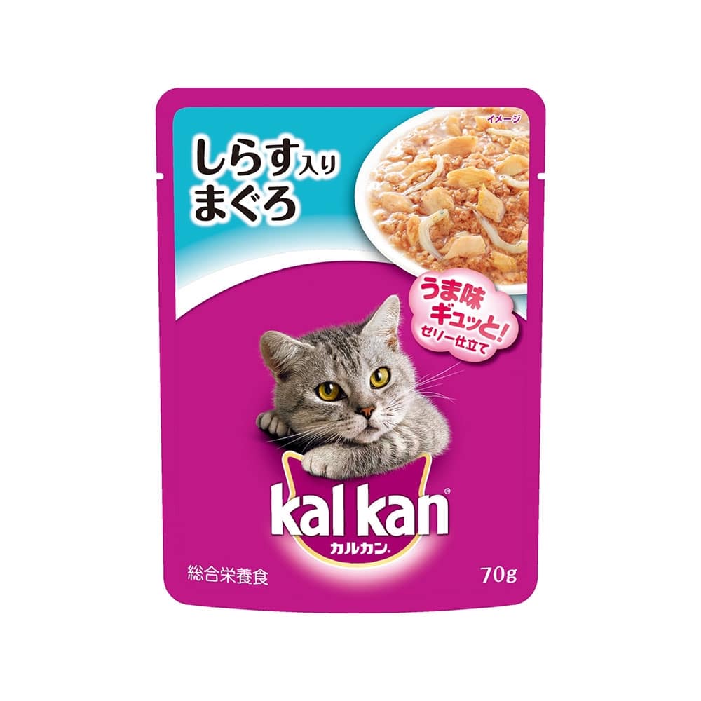 カルカン パウチ しらす入りまぐろ 70g 1個 しらす入りまぐろ ペット用品 犬 猫 小動物 ホームセンター通販のカインズ