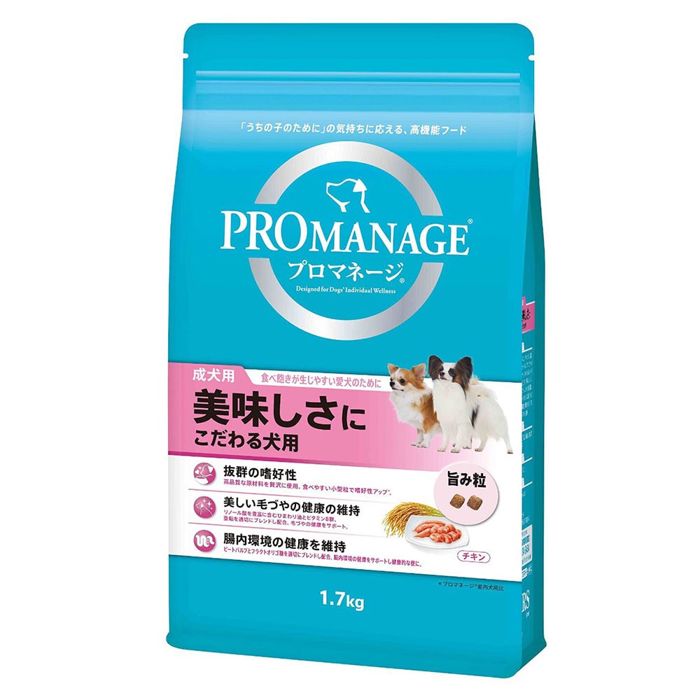 プロマネージ 成犬用 美味しさにこだわる犬用1 7kg 1 7kg 美味しさにこだわる ペット用品 犬 猫 小動物 ホームセンター通販のカインズ