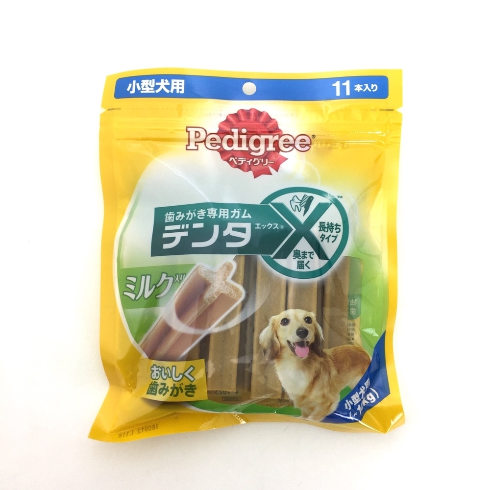 ペディグリー デンタエックス小型犬用ミルク入り11本 11本 ミルク ペット用品 犬 猫 小動物 ホームセンター通販のカインズ