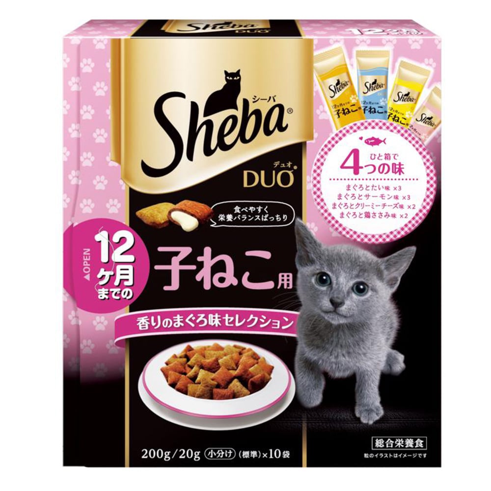 シーバ デュオ 子ねこまぐろ味セレクション 0g まぐろ ペット用品 犬 猫 小動物 ホームセンター通販のカインズ