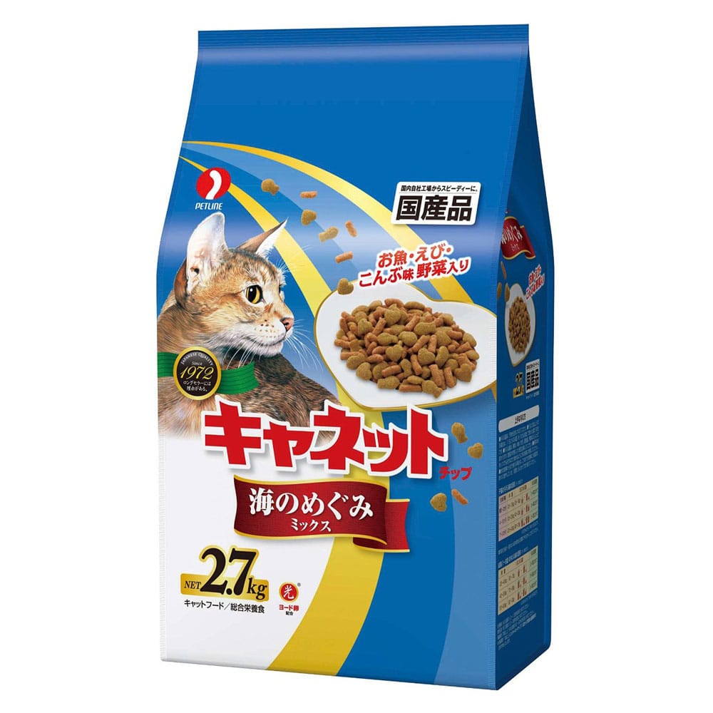 キャネットチップ 海のめぐみミックス 2 7kg 2 7kg 海のめぐみミックス ペット用品 犬 猫 小動物 ホームセンター通販のカインズ