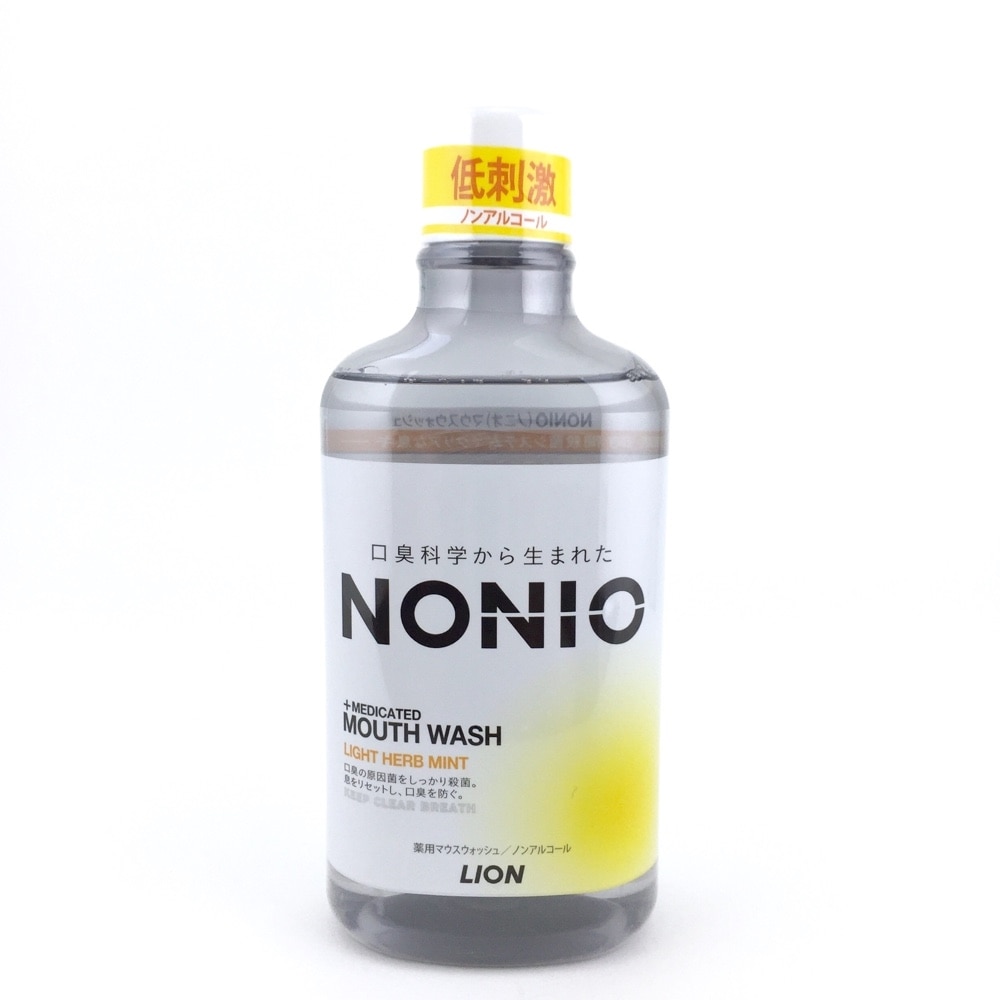 Nonio 薬用マウスウォッシュ ノンアルコール ライトハーブミント 600ml 600ml ライトハーブミント ノンアルコール ヘルスケア ビューティーケアホームセンター通販のカインズ