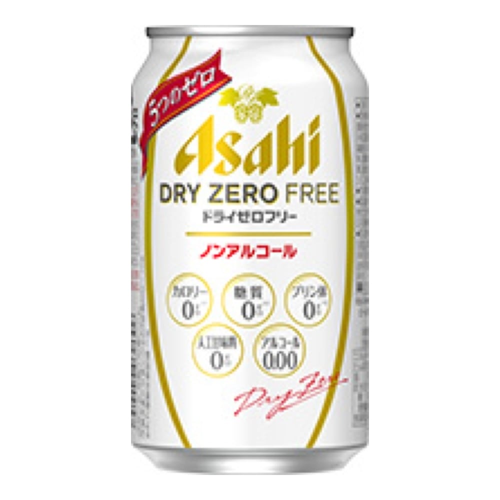 アサヒビール ドライゼロ フリー缶350ml×24缶