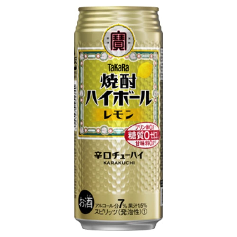 【ケース販売】TaKaRa 焼酎ハイボール レモン 500ml×24缶【別送品】(500ml×24缶 レモン): 酒・酒器ホームセンター通販のカインズ