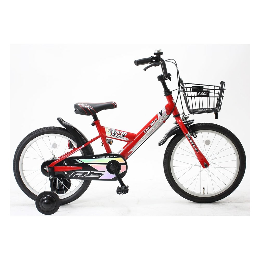 自転車 サギサカ アメリカンイーグル幼児車18インチ 補助付き Cody コディ レッド 自転車ホームセンター通販のカインズ