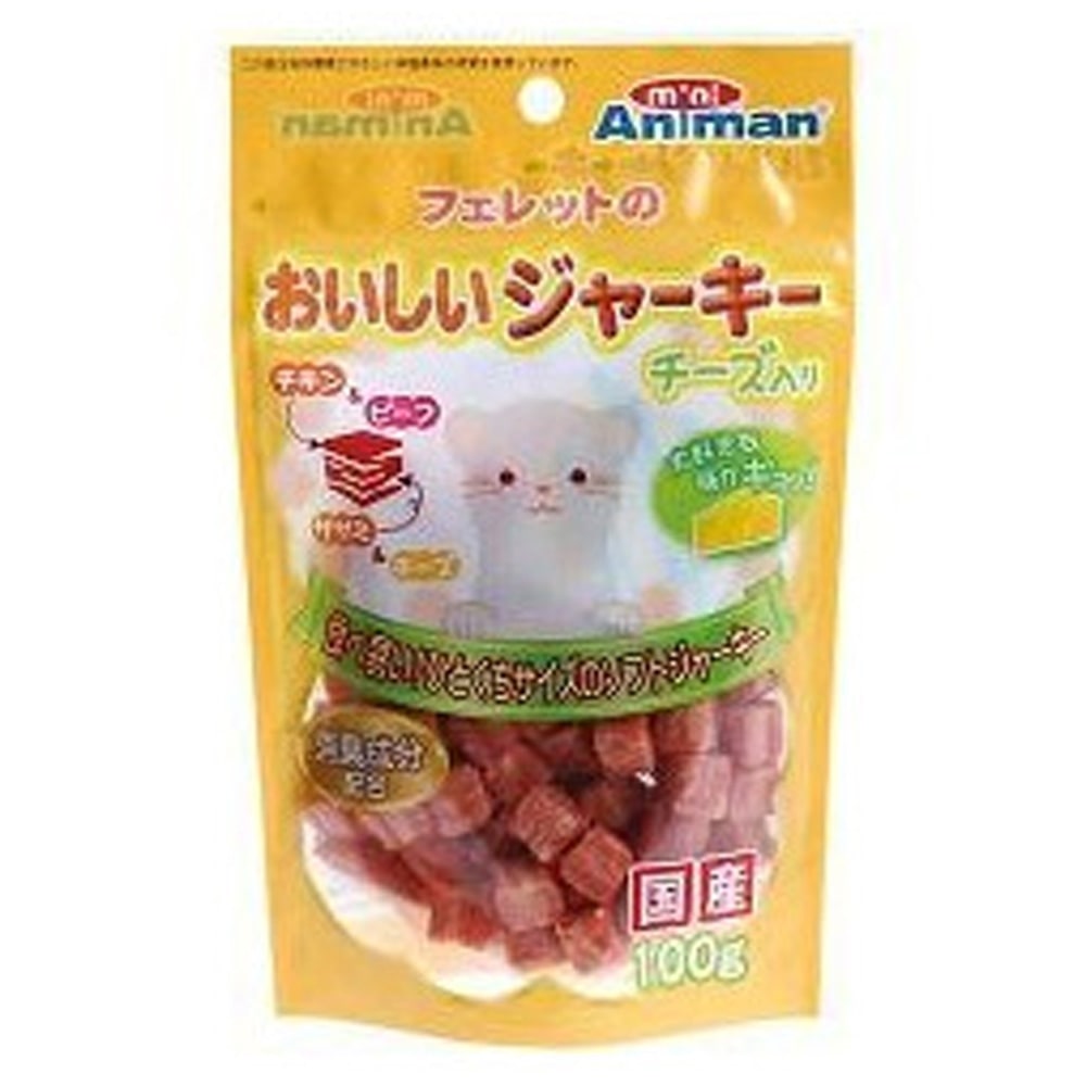 フェレットのおいしい ジャーキー チーズ入り チーズ入り ペット用品 犬 猫 小動物 ホームセンター通販のカインズ