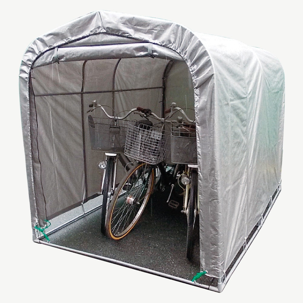 自転車置き場 サイクルハウス シンプルタイプ SVU 3台用(3台用 本体（シンプルSVU）): 物置・自転車置き場・表札ホームセンター通販のカインズ
