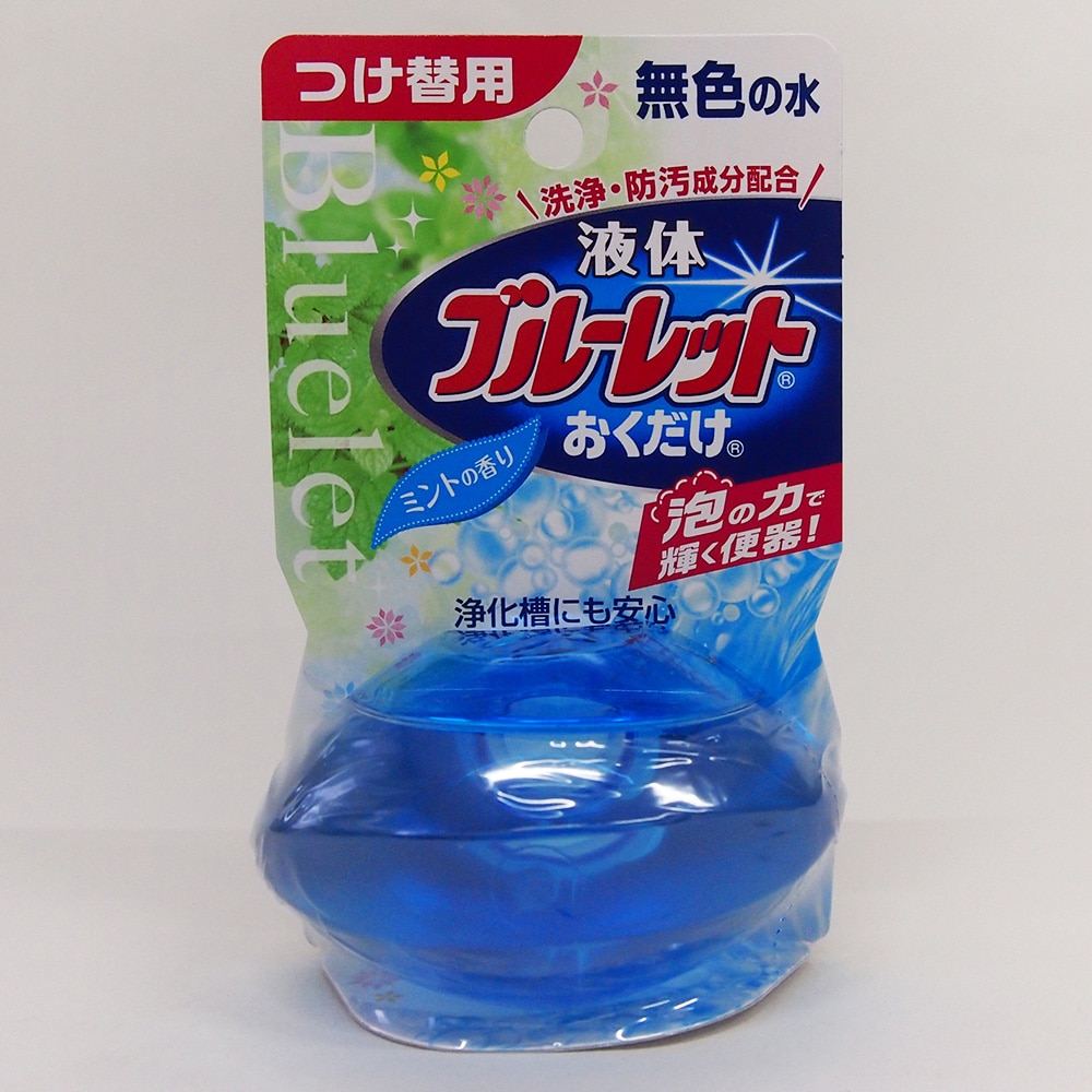 液体ブルーレットおくだけ ミントの香り つけ替え70ml(つけかえ用 ミント) 日用雑貨・洗剤ホームセンター通販のカインズ
