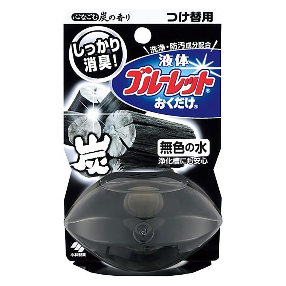 小林製薬 液体ブルーレットおくだけ 心なごむ炭の香り つけ替用 70ml つけかえ用 炭 日用品 生活用品 洗剤ホームセンター通販のカインズ