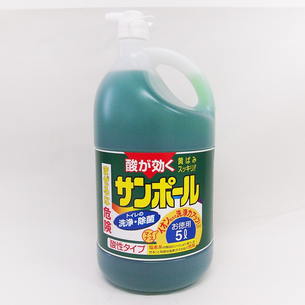 大日本除虫菊 Kincho サンポール 5l 5l 日用品 生活用品 洗剤ホームセンター通販のカインズ