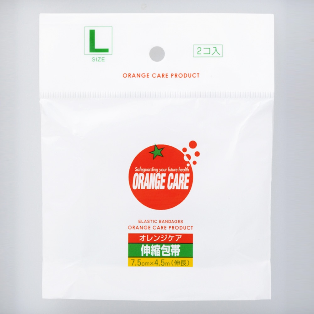最安値｜大木オレンジケアプロダクツ オレンジケア 伸縮包帯 Lサイズ 2コ入 の価格比較