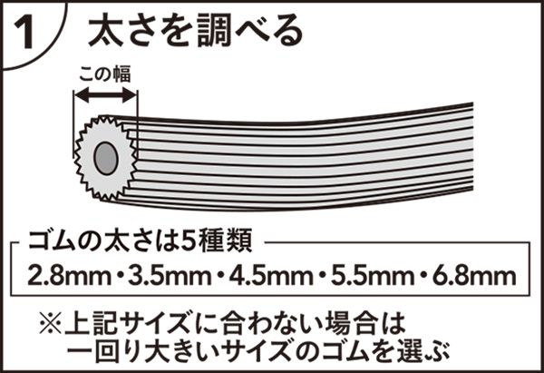 数量限定 網押えゴム 6 8mm 7m シルバー 網戸 リフォーム用品ホームセンター通販のカインズ